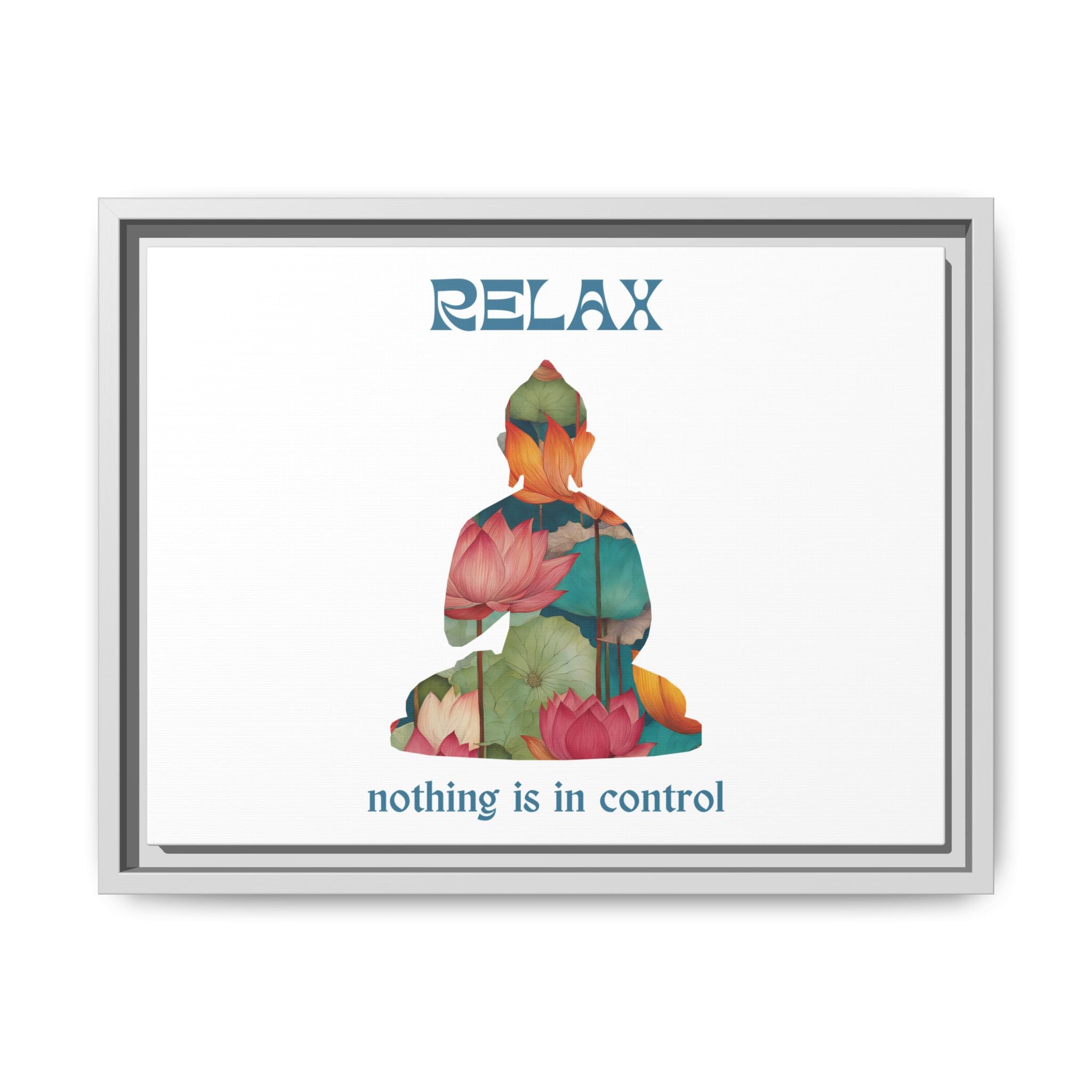 Relax Mindful Messages Canvas Art