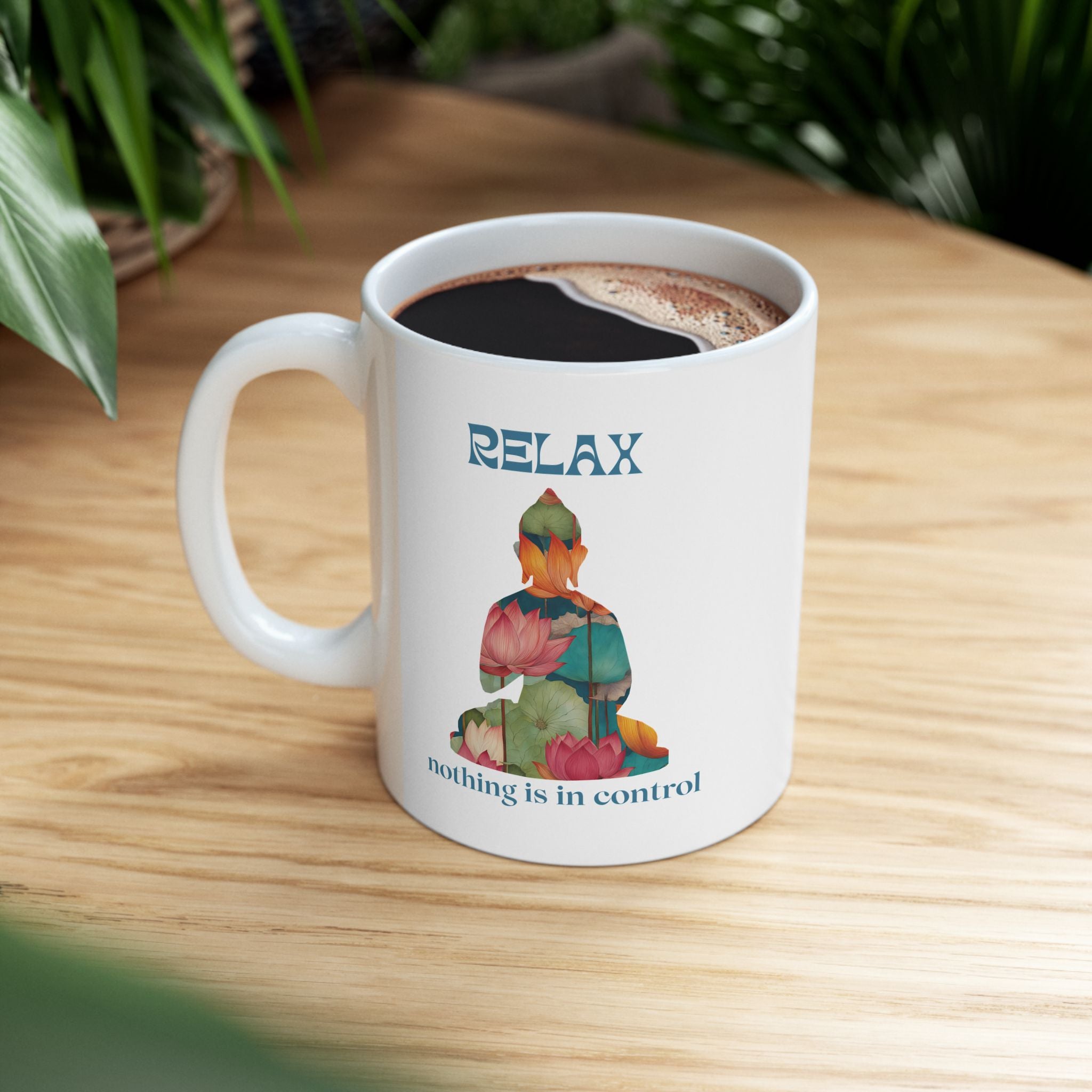 Relax Ceramic Mug | Blue