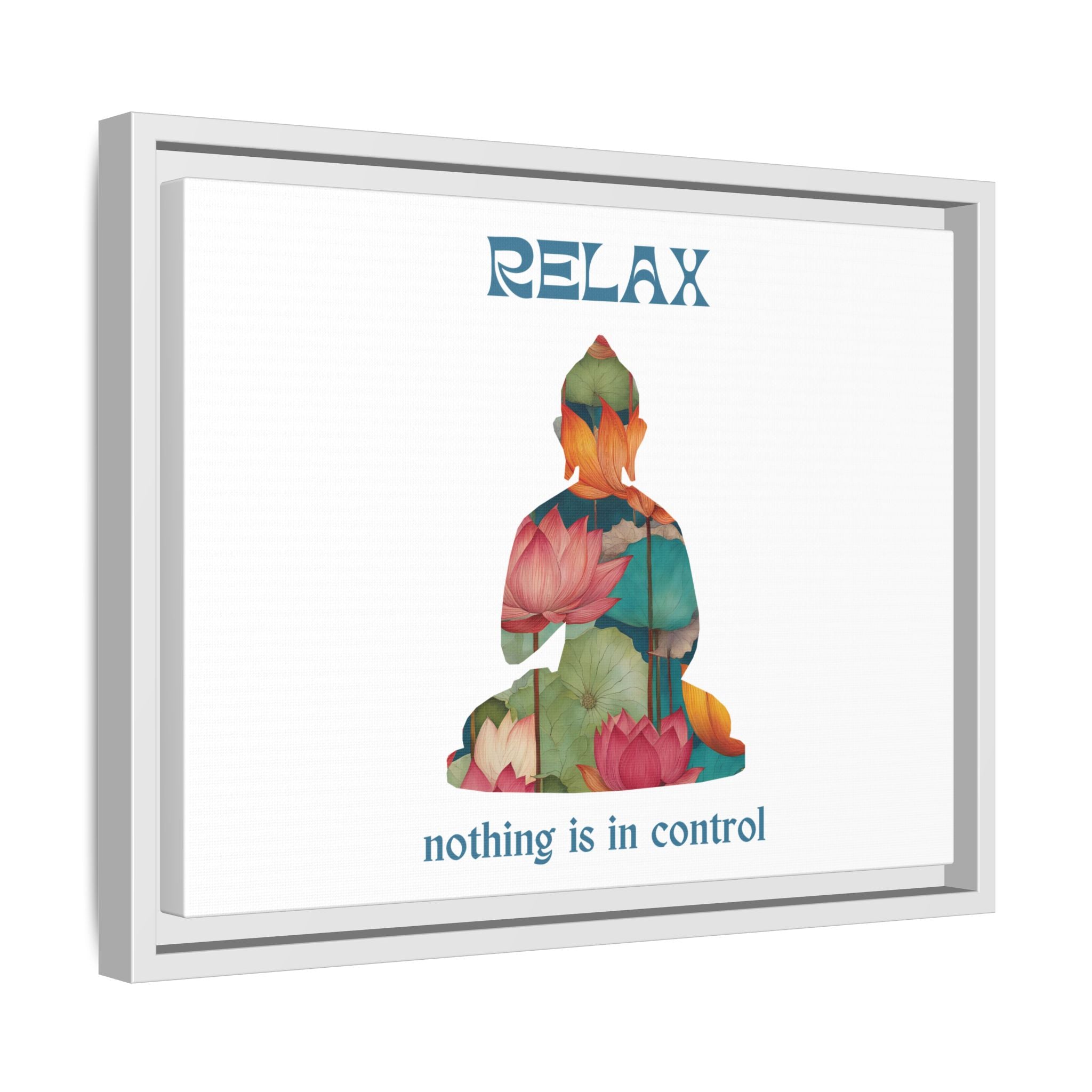 Relax Mindful Messages Canvas Art