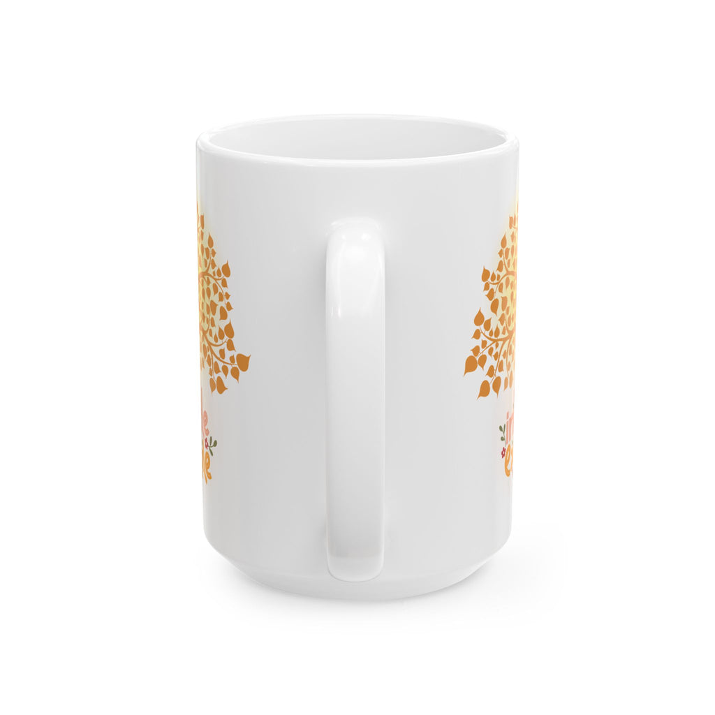 Inhale - Exhale Tea Cup, Coffee Mug, 15 oz  or 11 oz | Mindful Gift, Yoga Lover, Self Care Mug