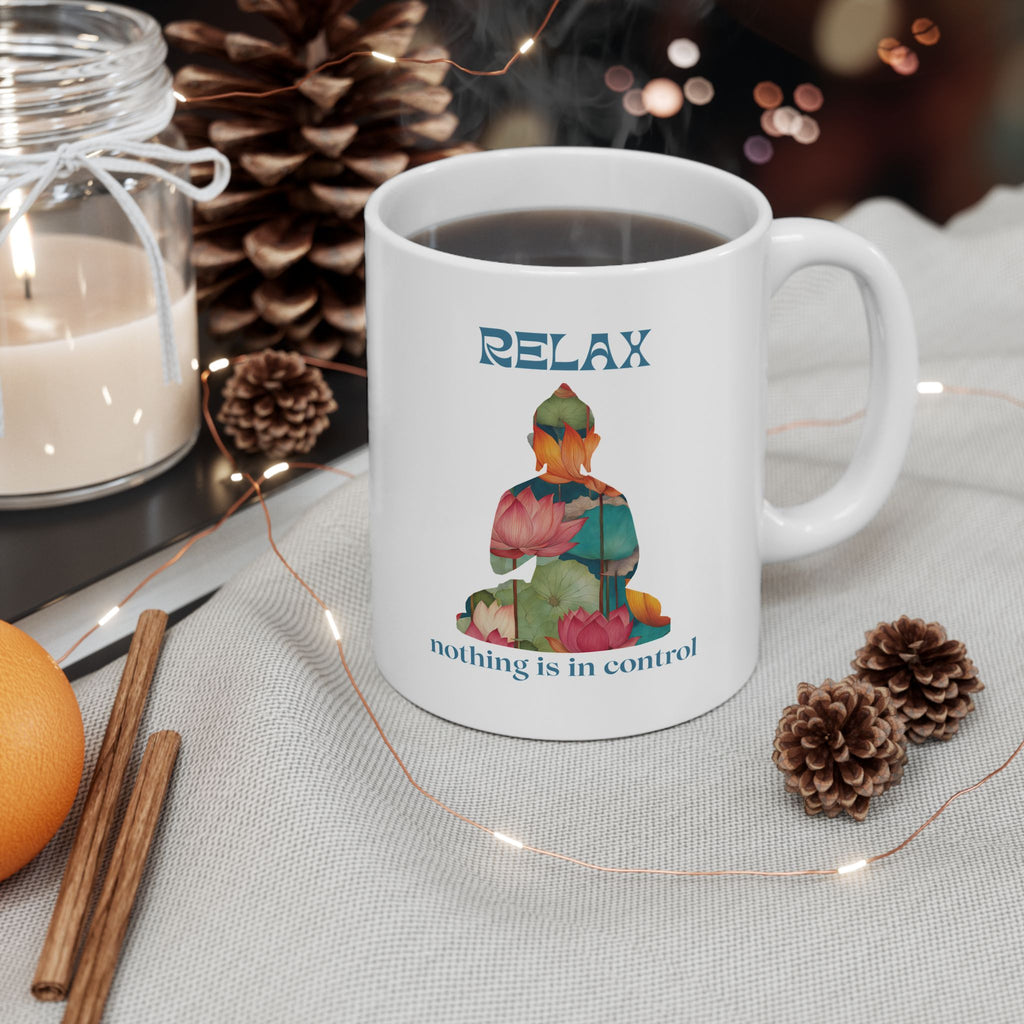 Relax Ceramic Mug | Blue