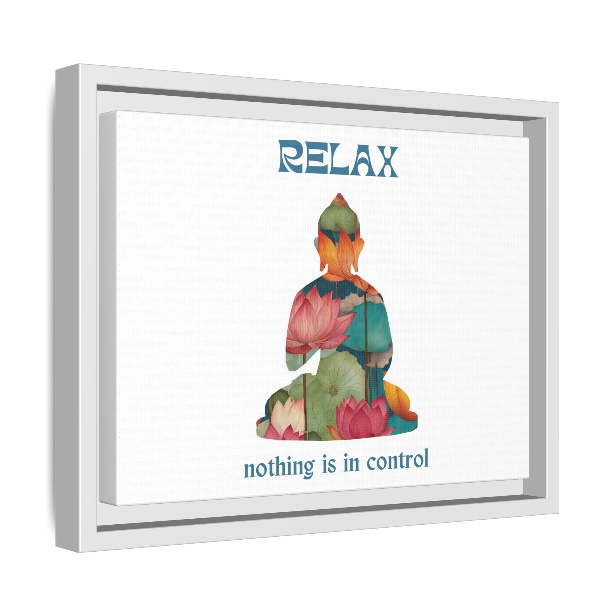 Relax Mindful Messages Canvas Art
