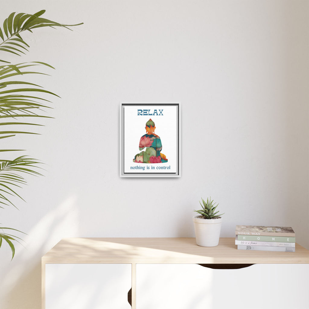 Relax Mindful Messages Canvas Art