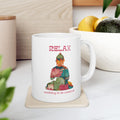 Relax Ceramic Mug | Pink