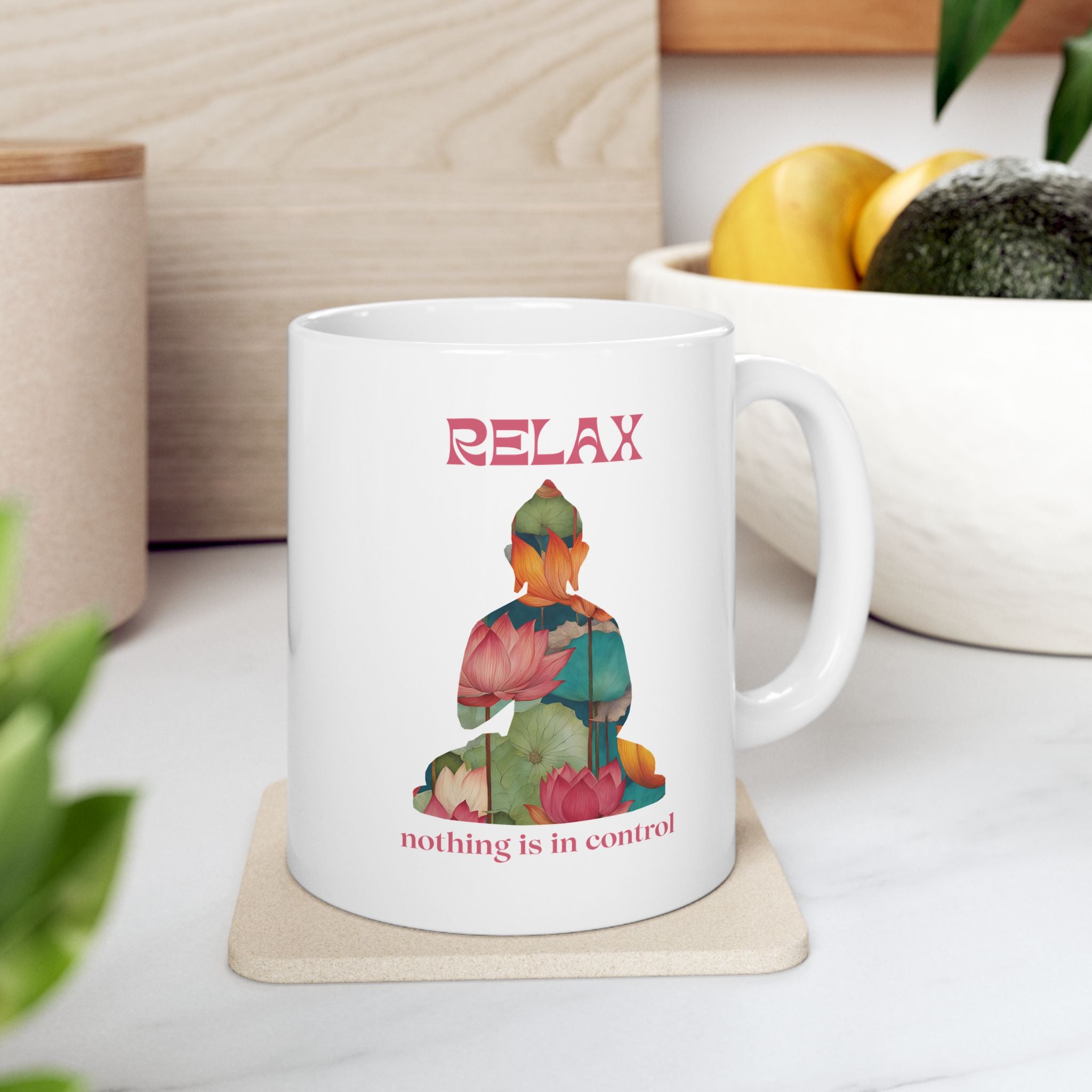 Relax Ceramic Mug | Pink