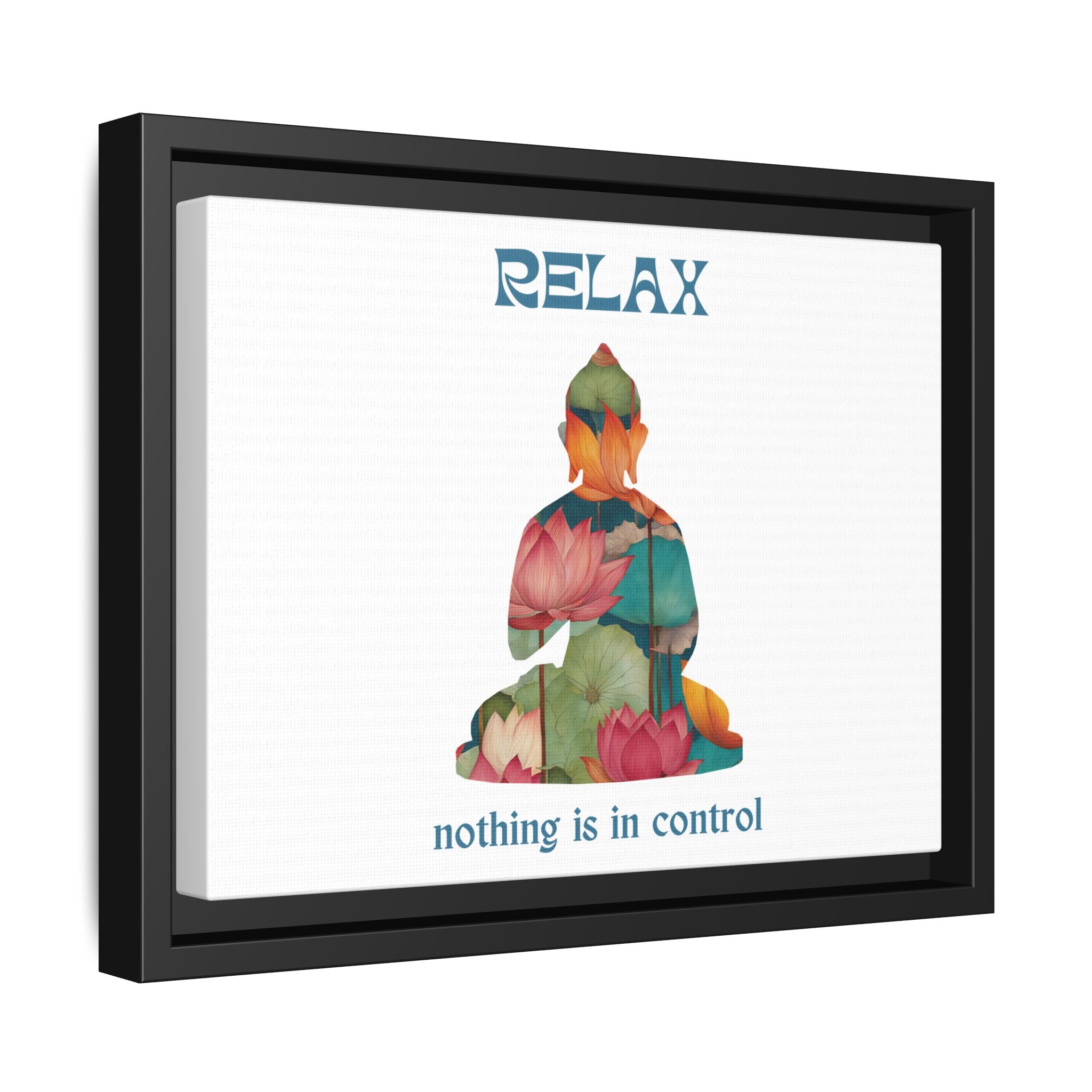 Relax Mindful Messages Canvas Art