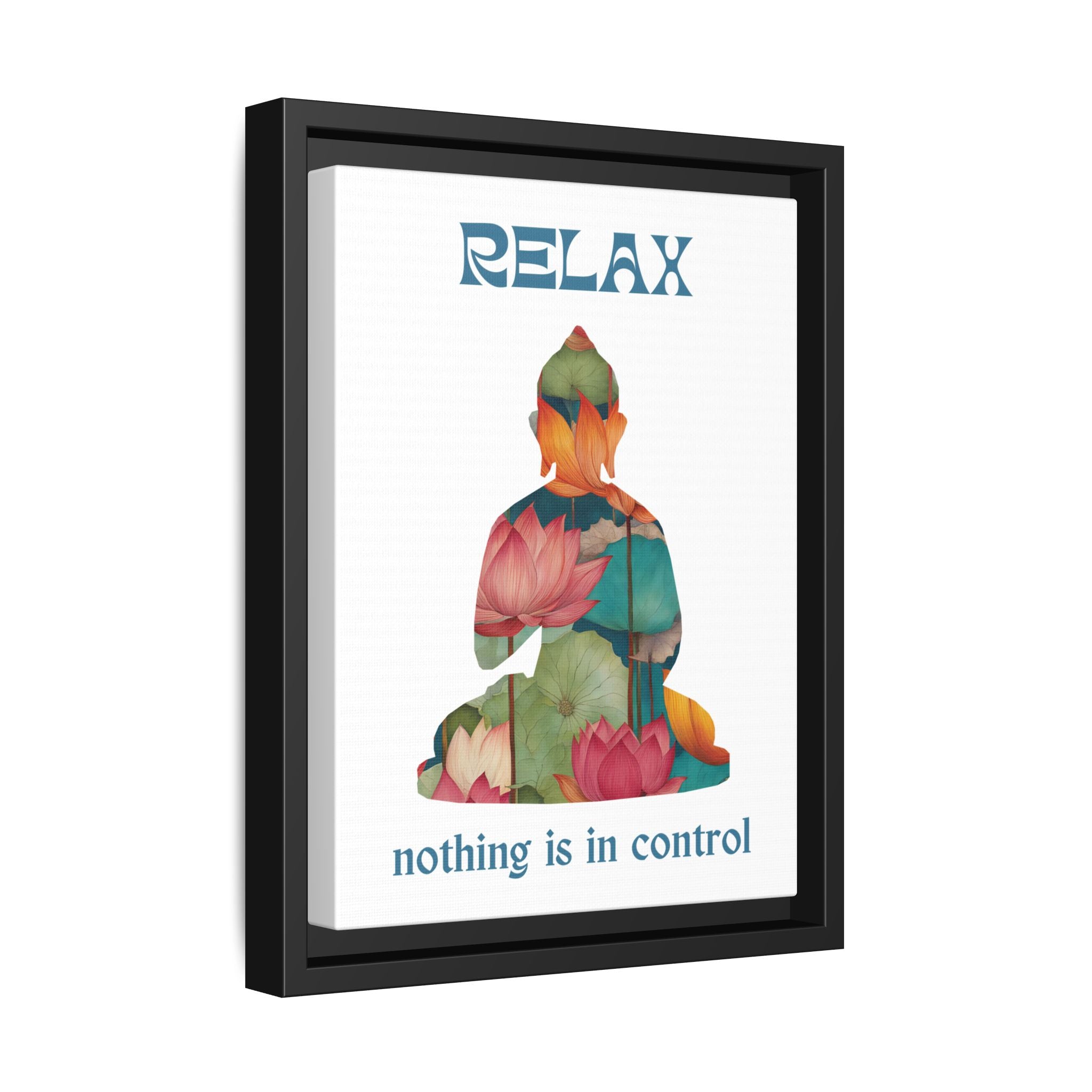 Relax Mindful Messages Canvas Art