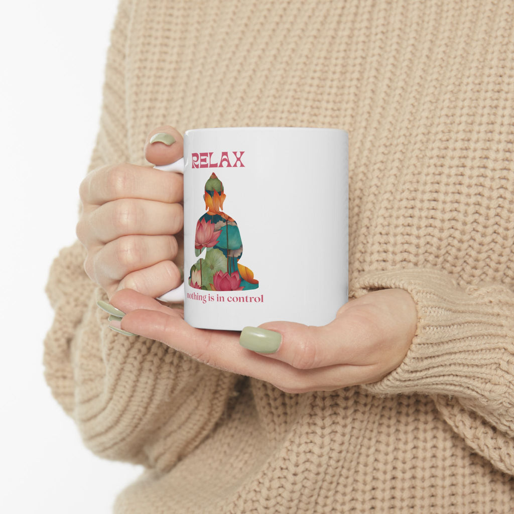 Relax Ceramic Mug | Pink