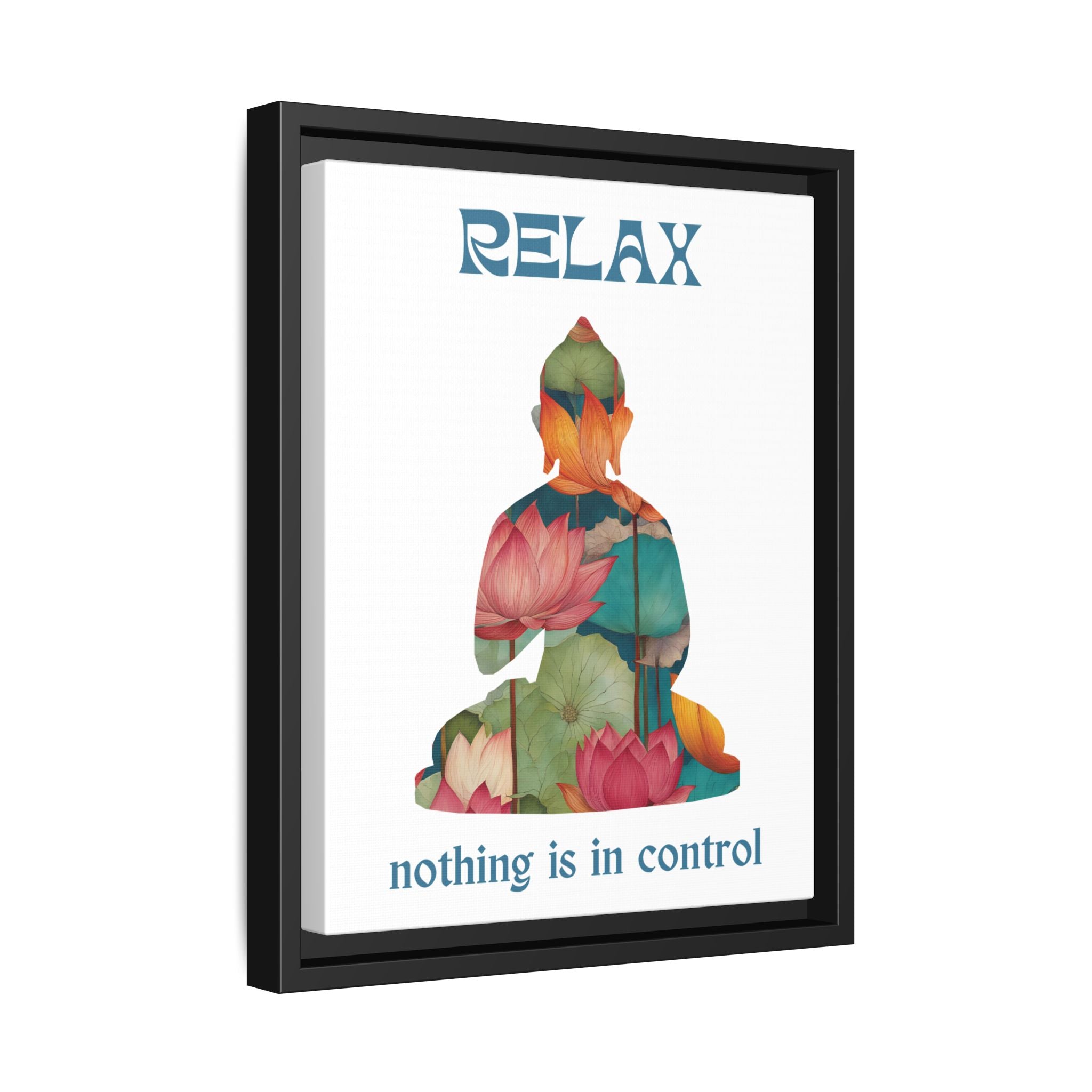 Relax Mindful Messages Canvas Art