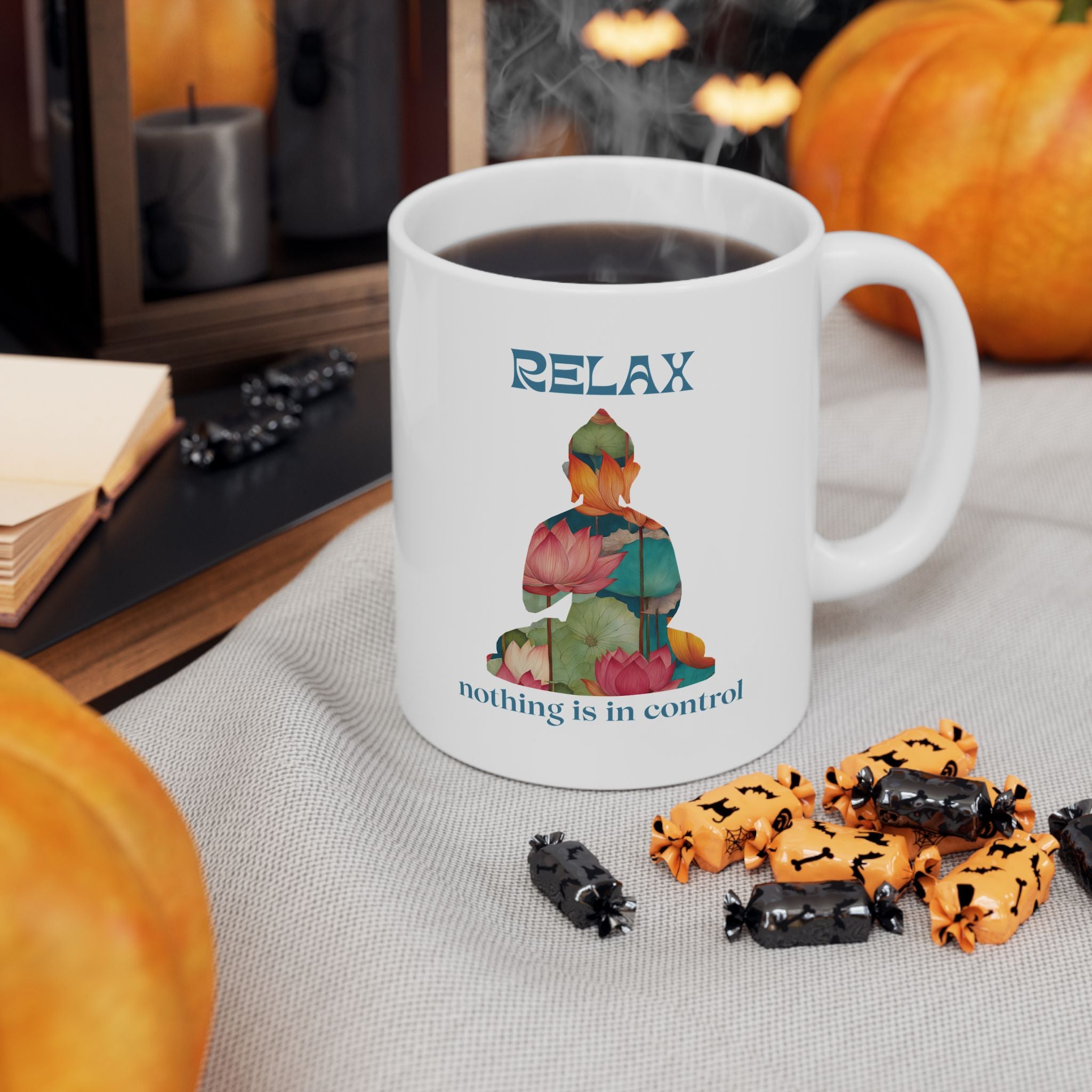 Relax Ceramic Mug | Blue