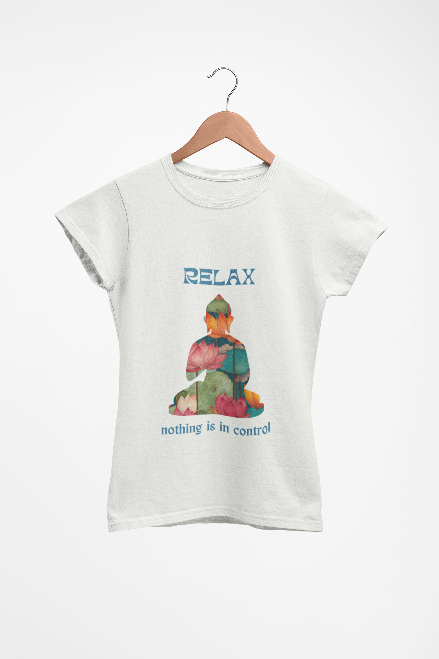 Relax Buddha Organic Women's T-Shirt - Mindfulness & Comfort