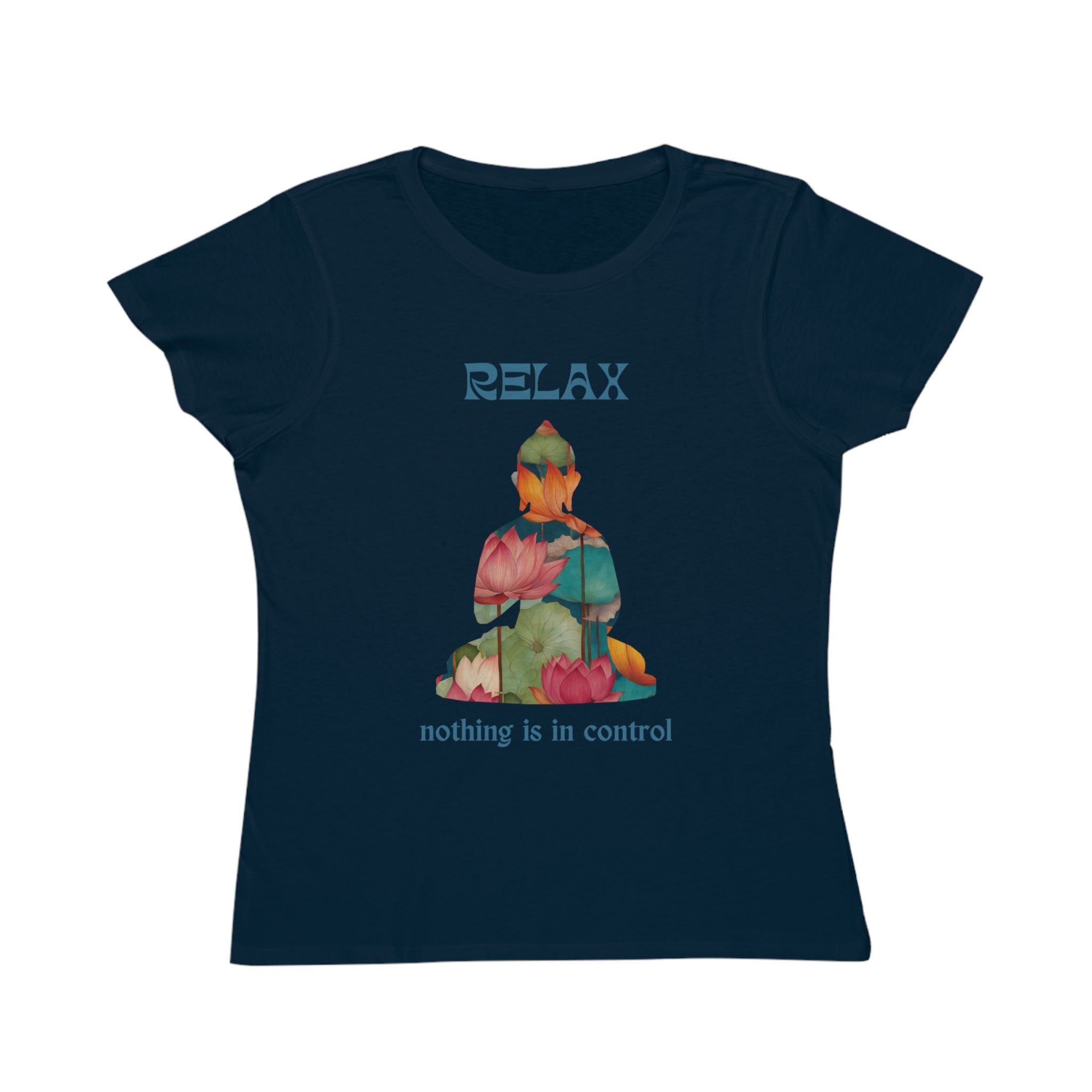 Relax Buddha Organic Women's T-Shirt - Mindfulness & Comfort