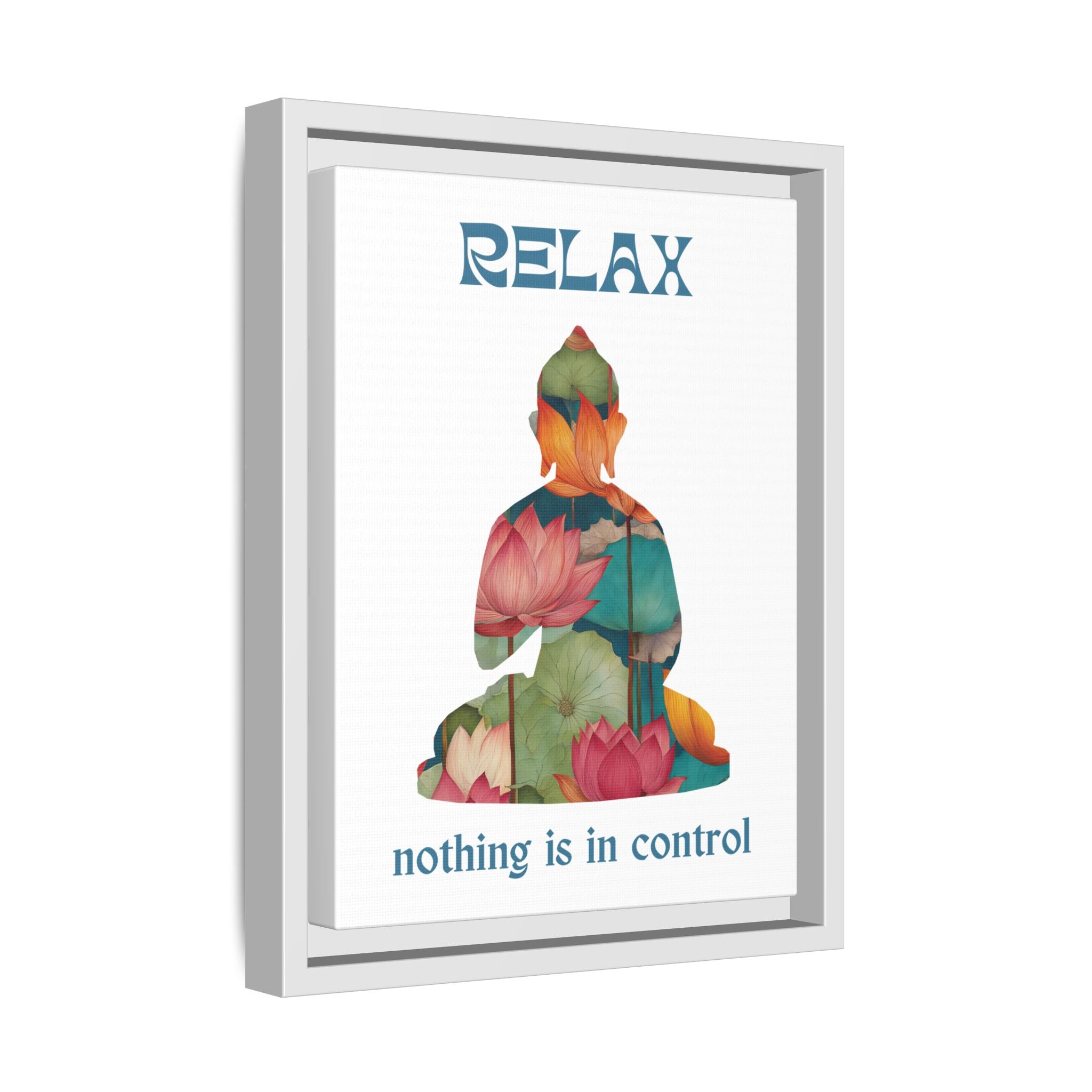 Relax Mindful Messages Canvas Art