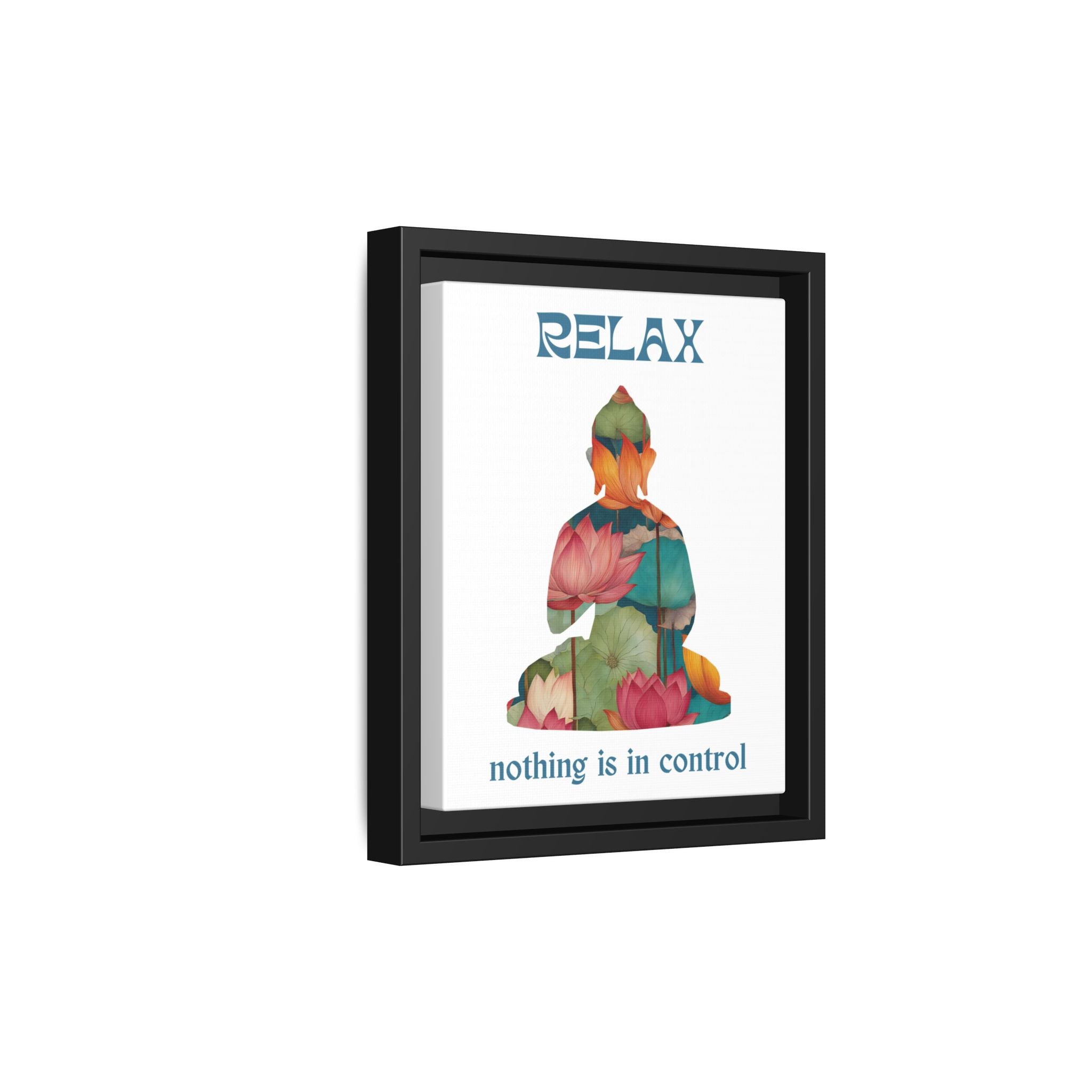 Relax Mindful Messages Canvas Art