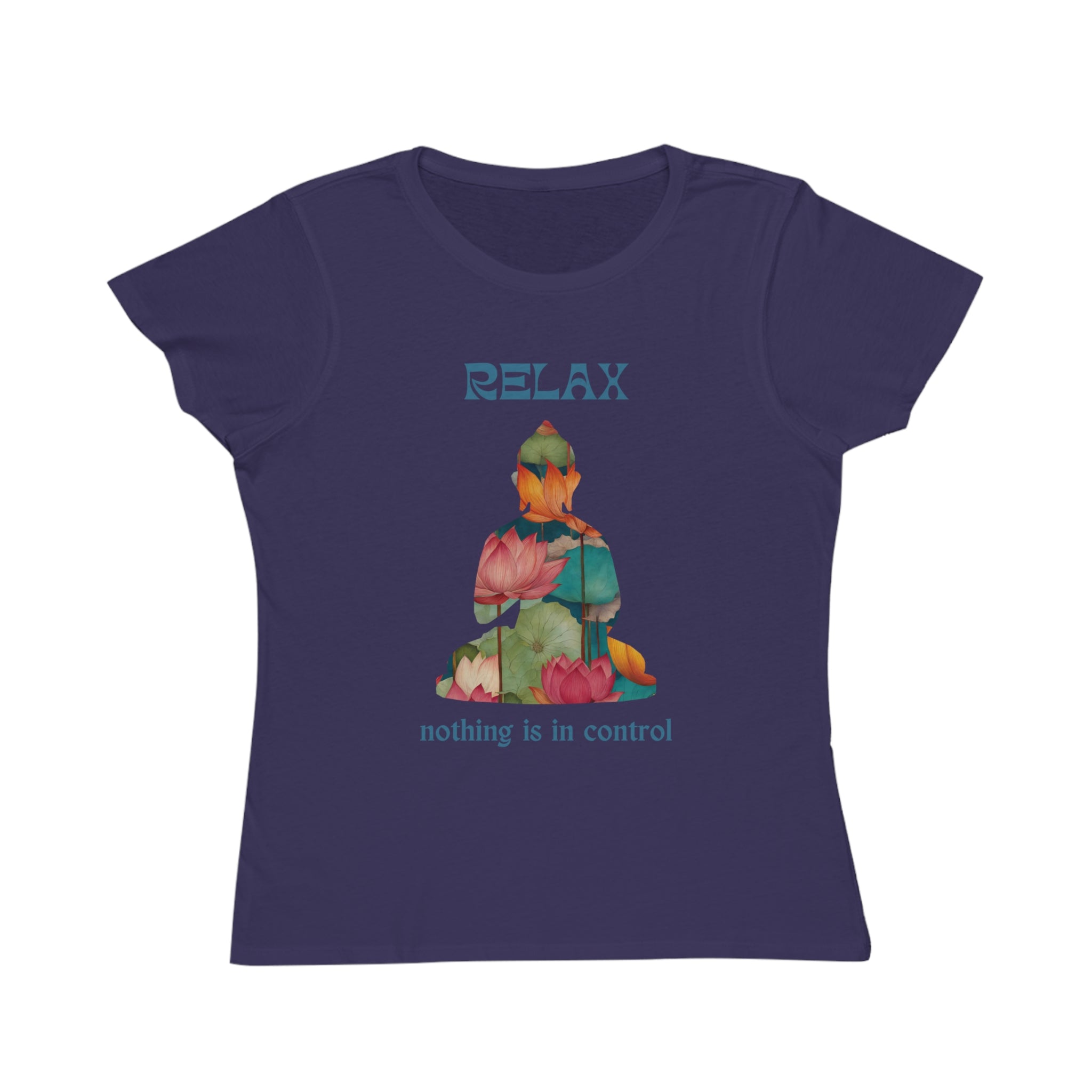 Relax Buddha Organic Women's T-Shirt - Mindfulness & Comfort