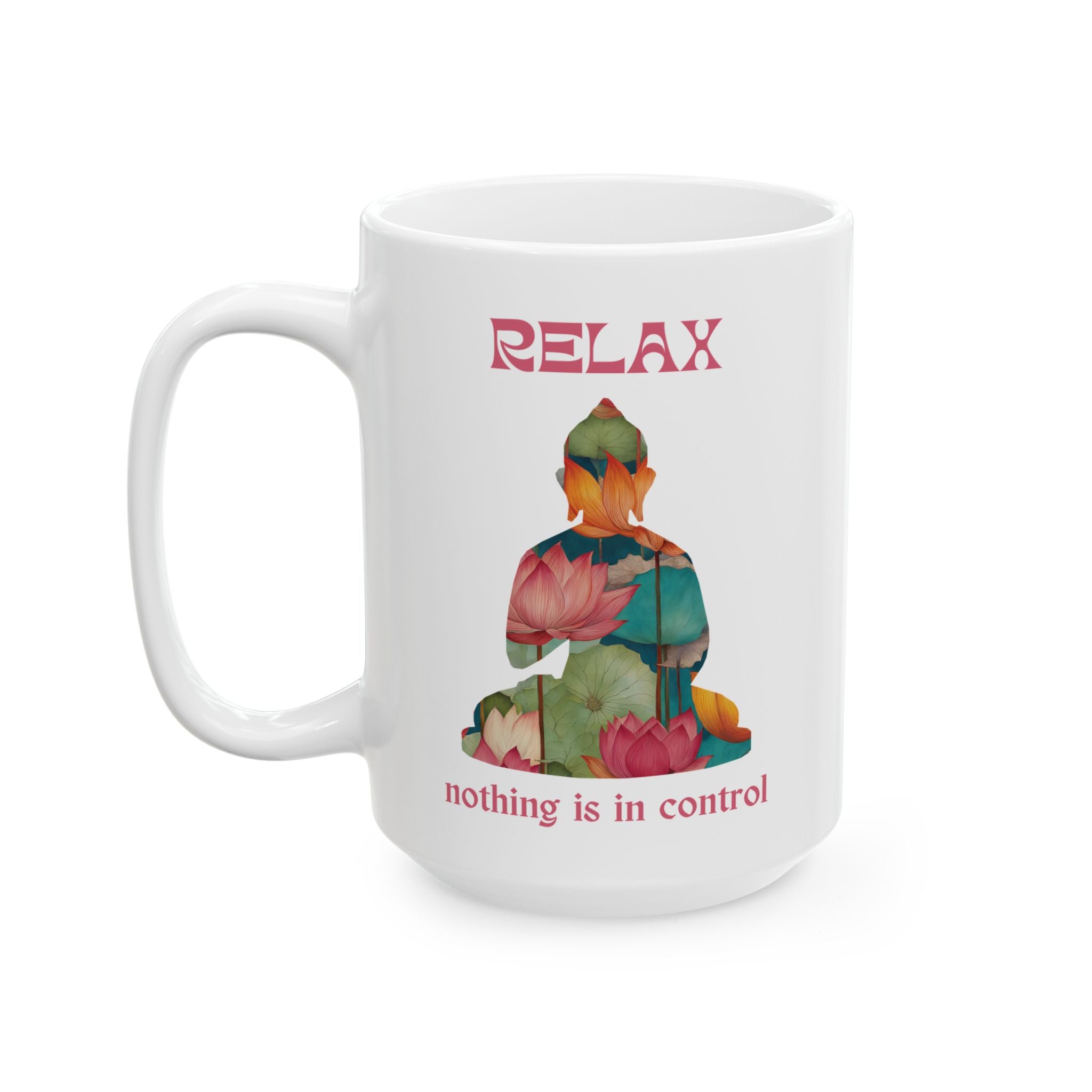 Relax Ceramic Mug | Pink