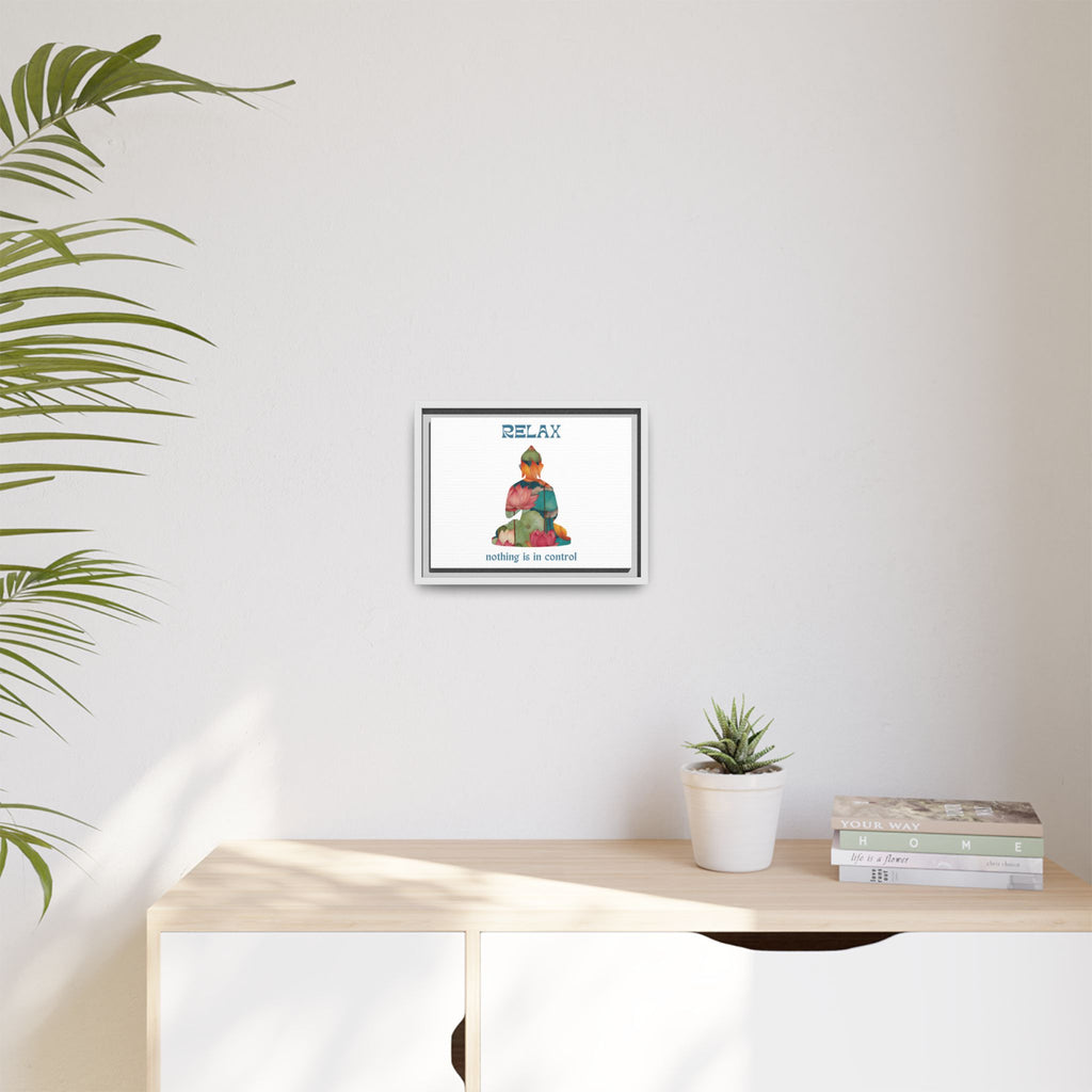 Relax Mindful Messages Canvas Art