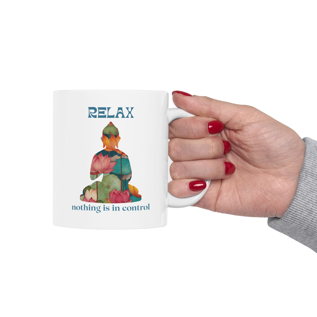 Relax Ceramic Mug | Blue