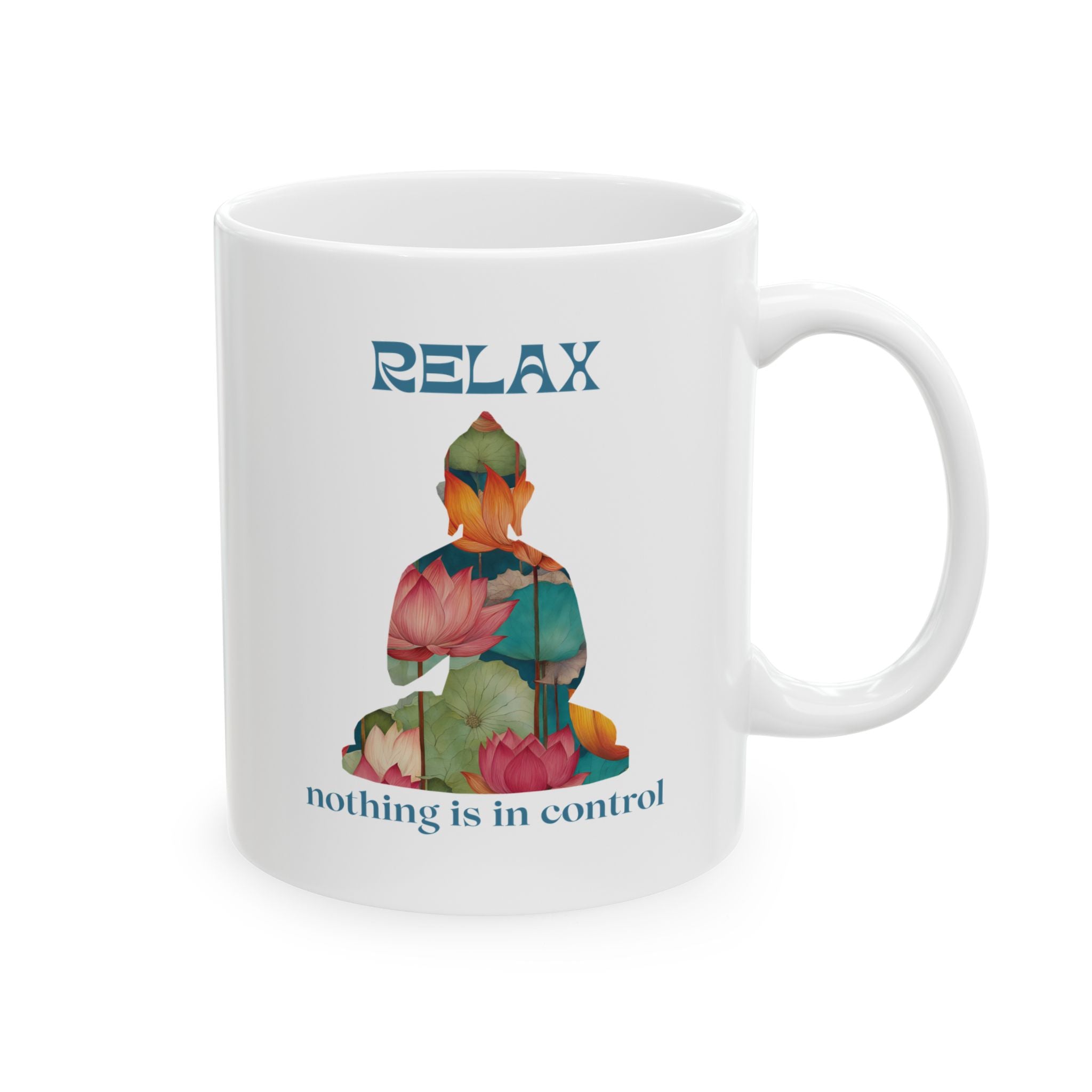 Relax Ceramic Mug | Blue
