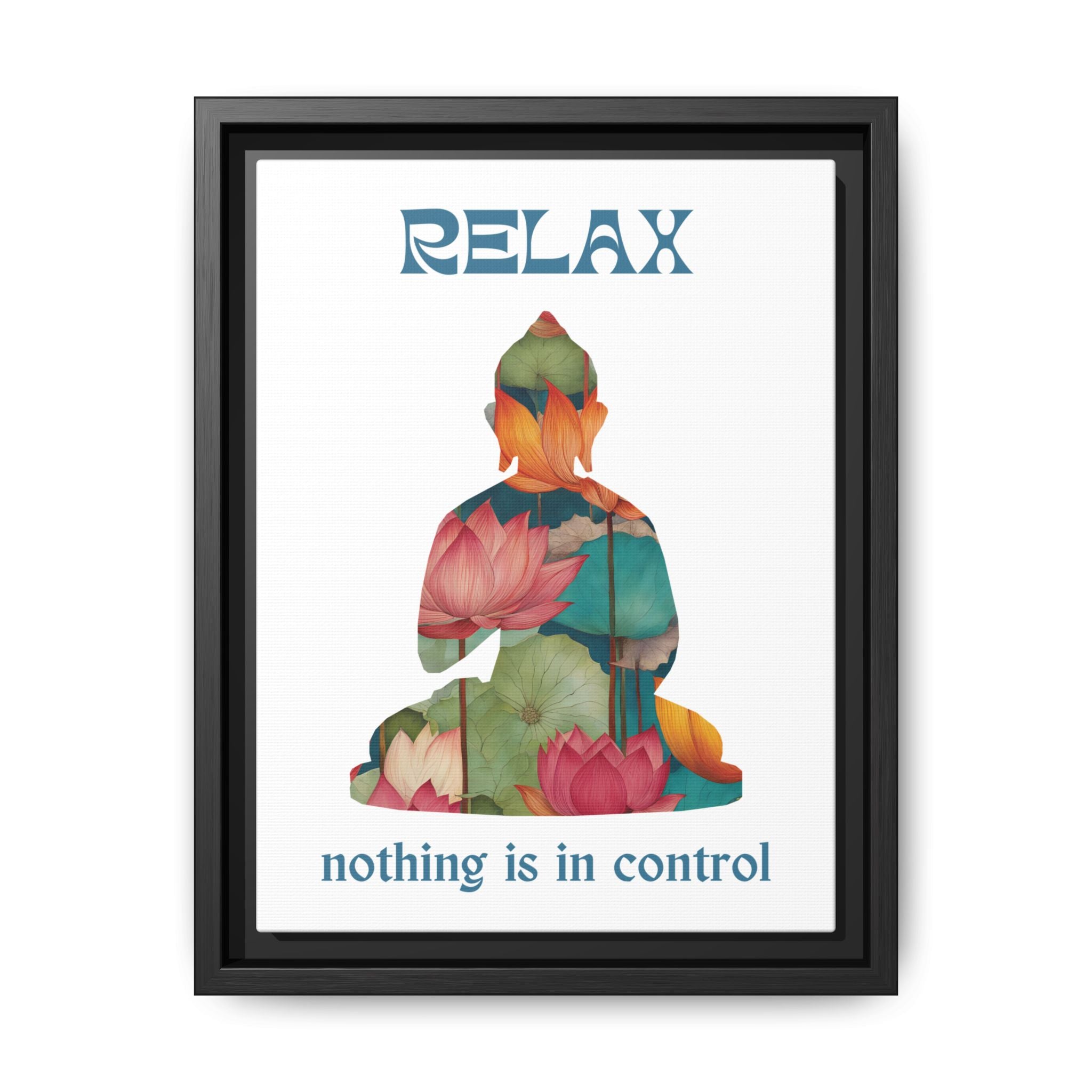 Relax Mindful Messages Canvas Art