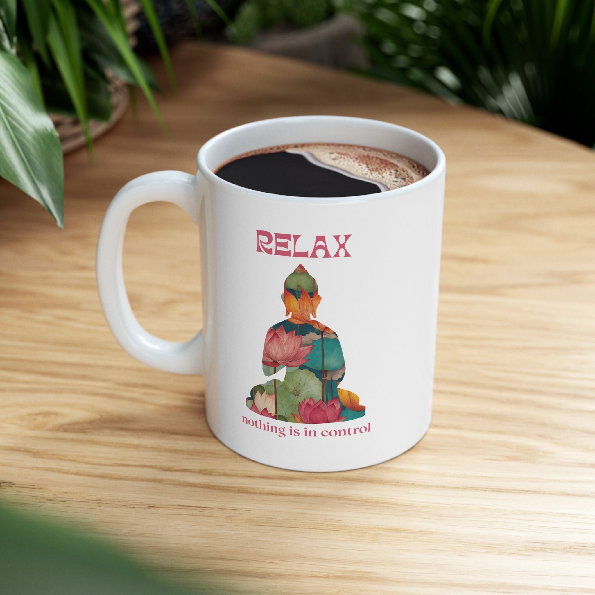 Relax Ceramic Mug | Pink