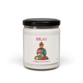 Relaxing Scented Soy Candle | Pink | 9oz | "Nothing is in Control" Aromatherapy