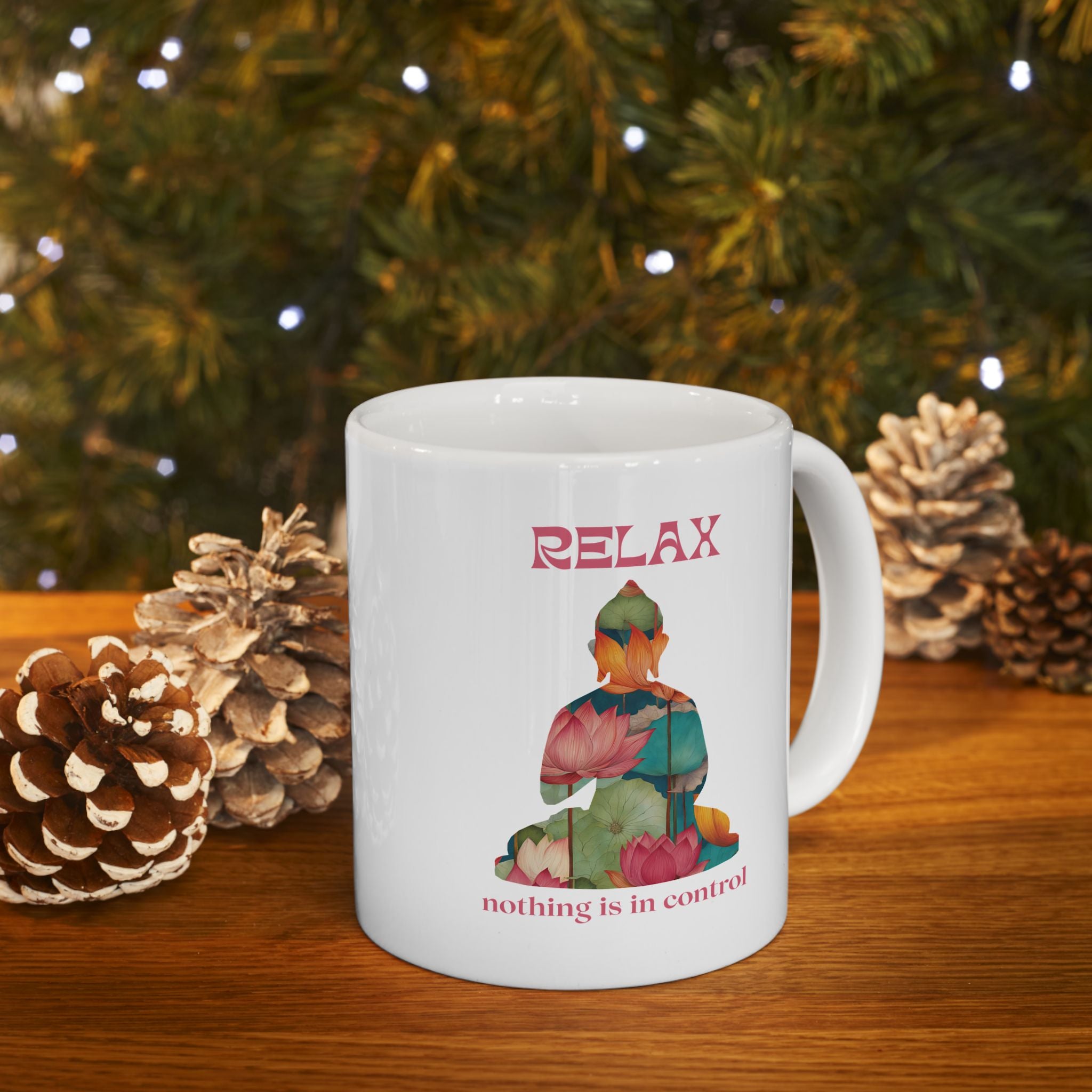 Relax Ceramic Mug | Pink
