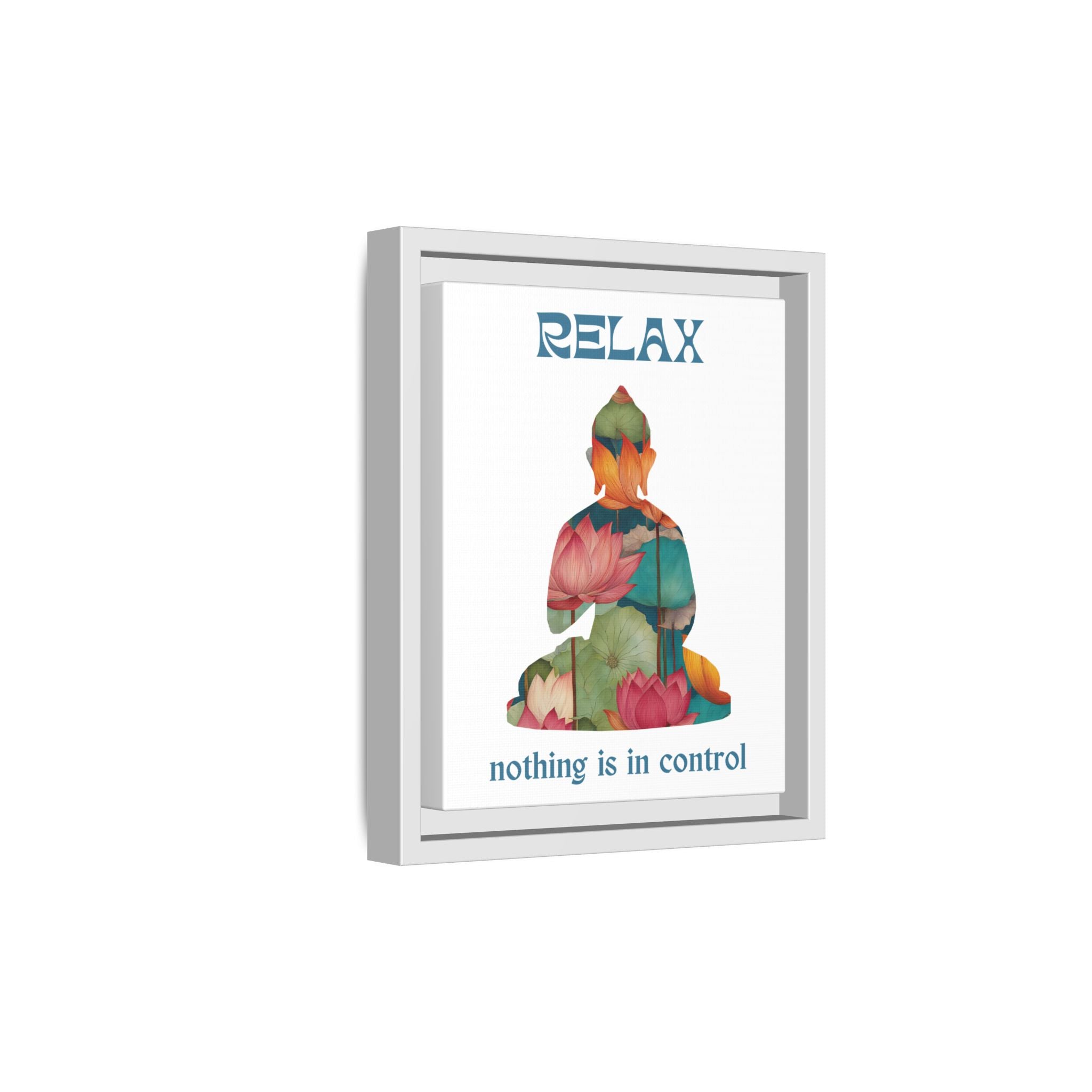 Relax Mindful Messages Canvas Art