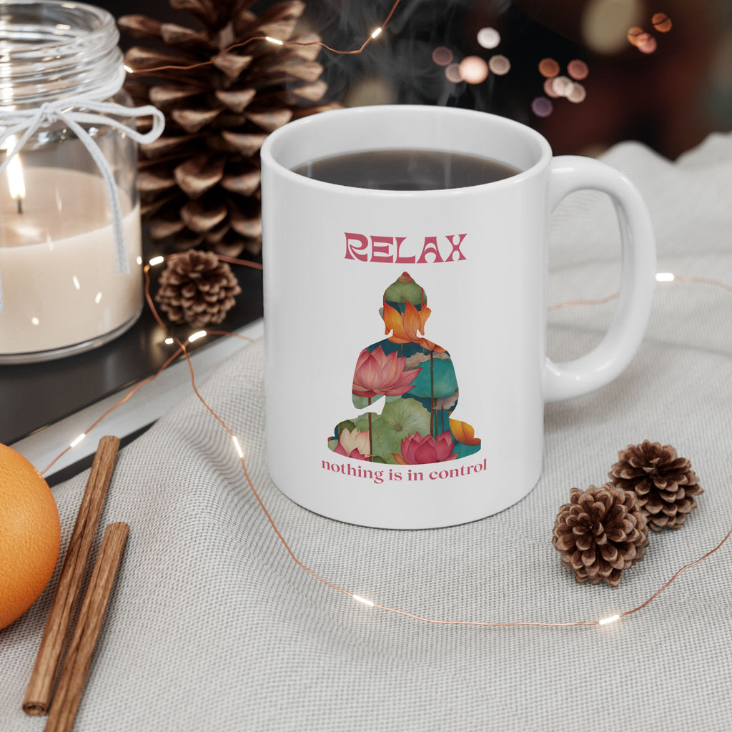 Relax Ceramic Mug | Pink