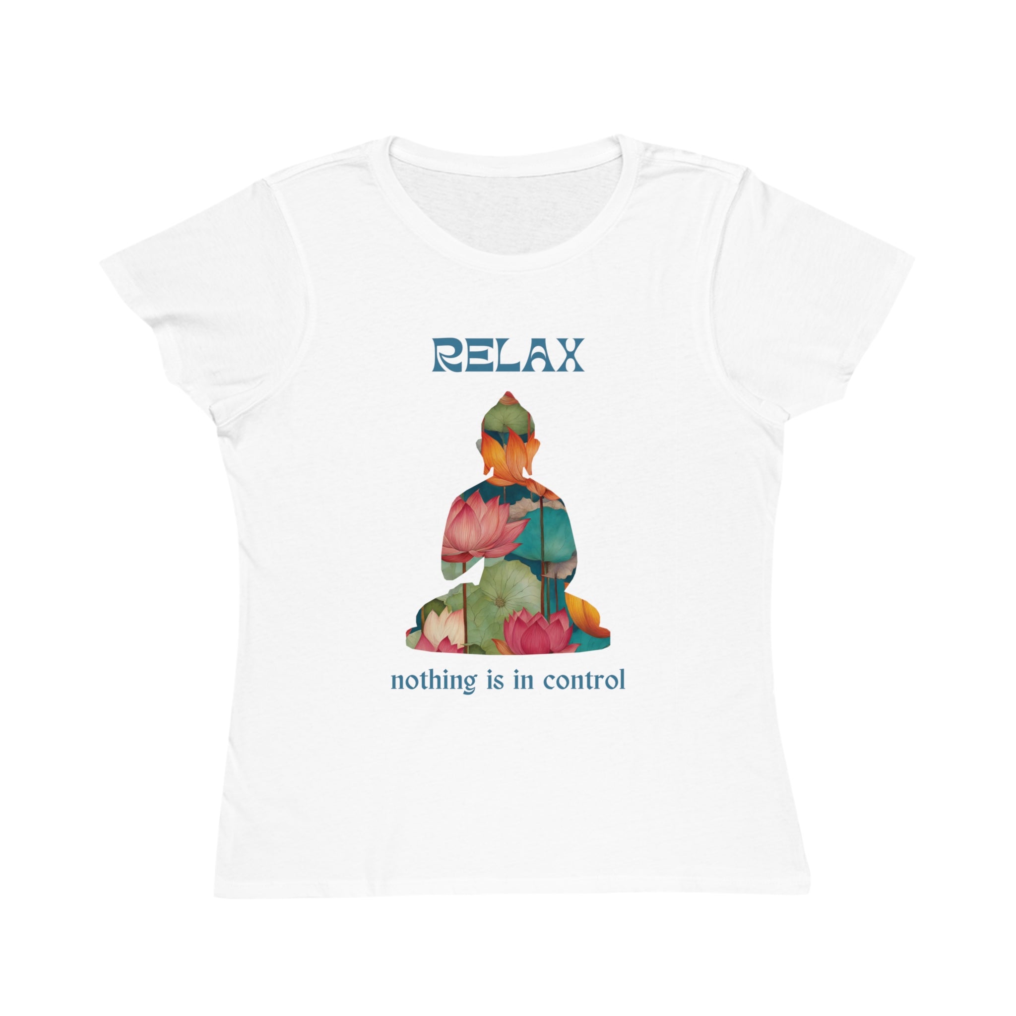 Relax Buddha Organic Women's T-Shirt - Mindfulness & Comfort