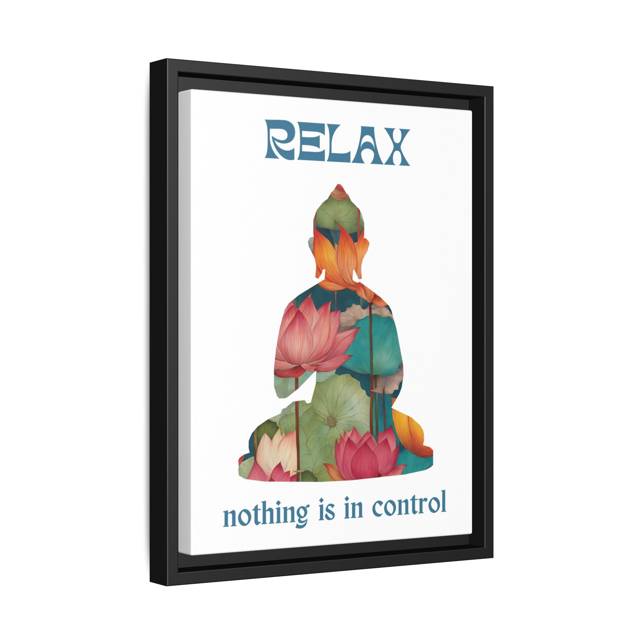 Relax Mindful Messages Canvas Art