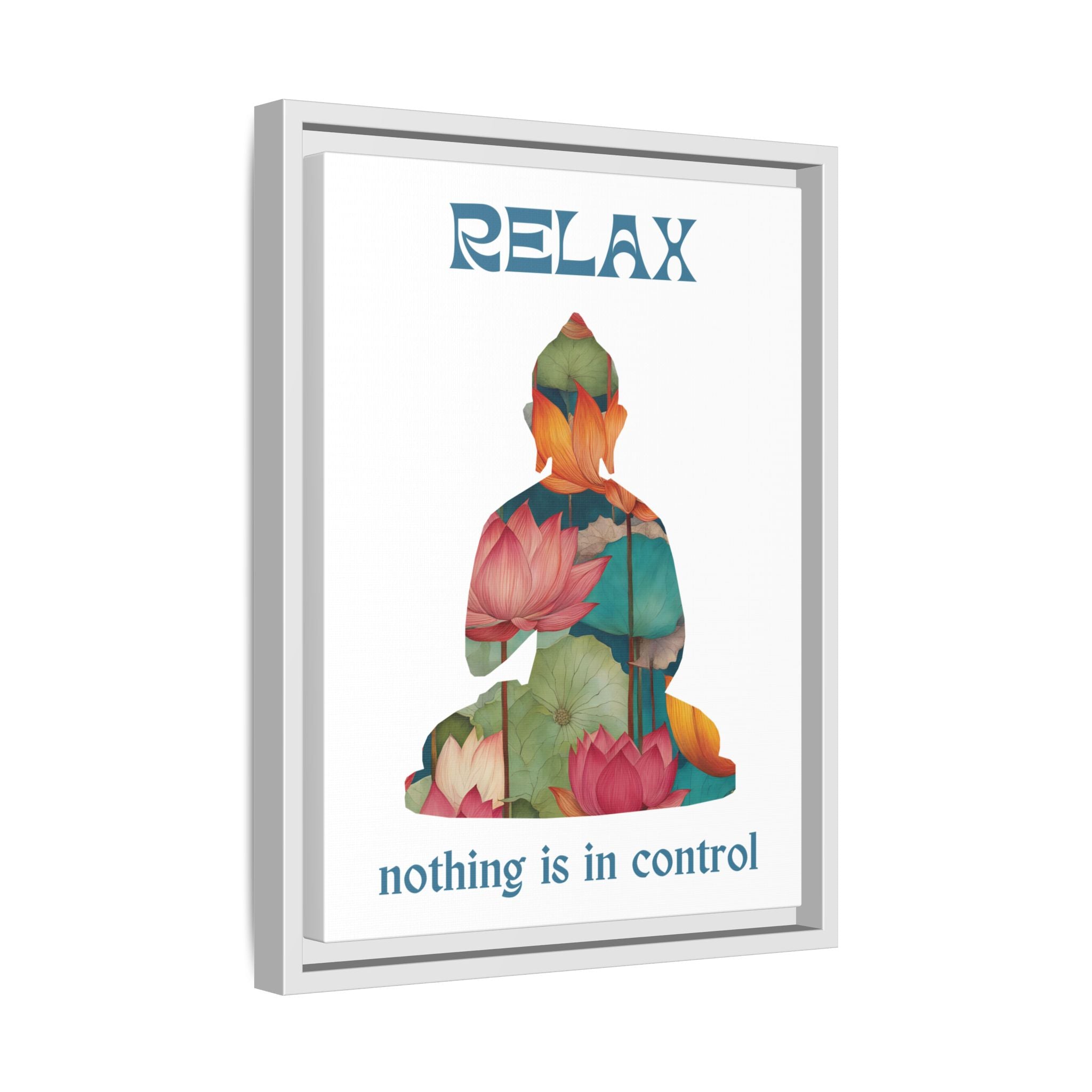 Relax Mindful Messages Canvas Art