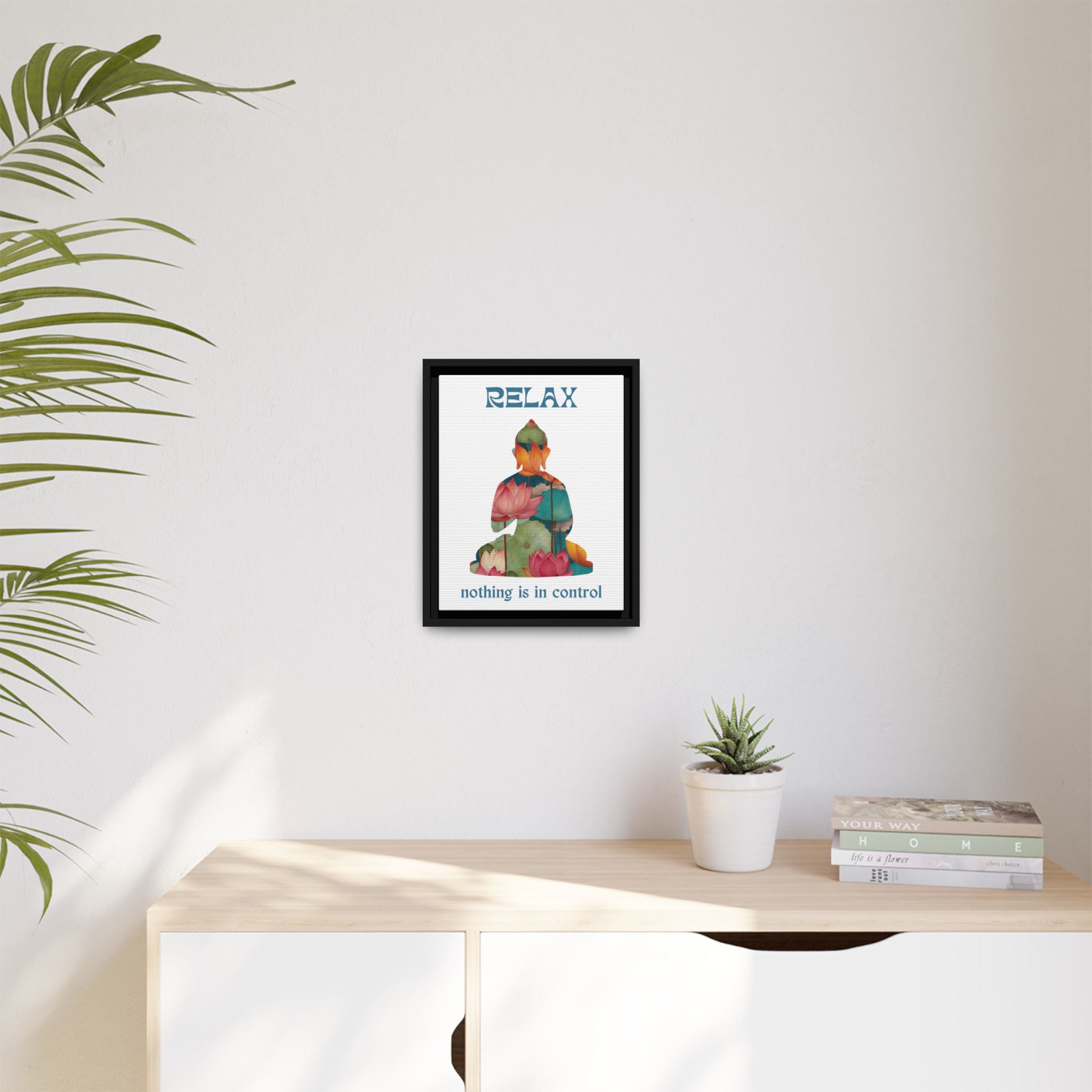 Relax Mindful Messages Canvas Art