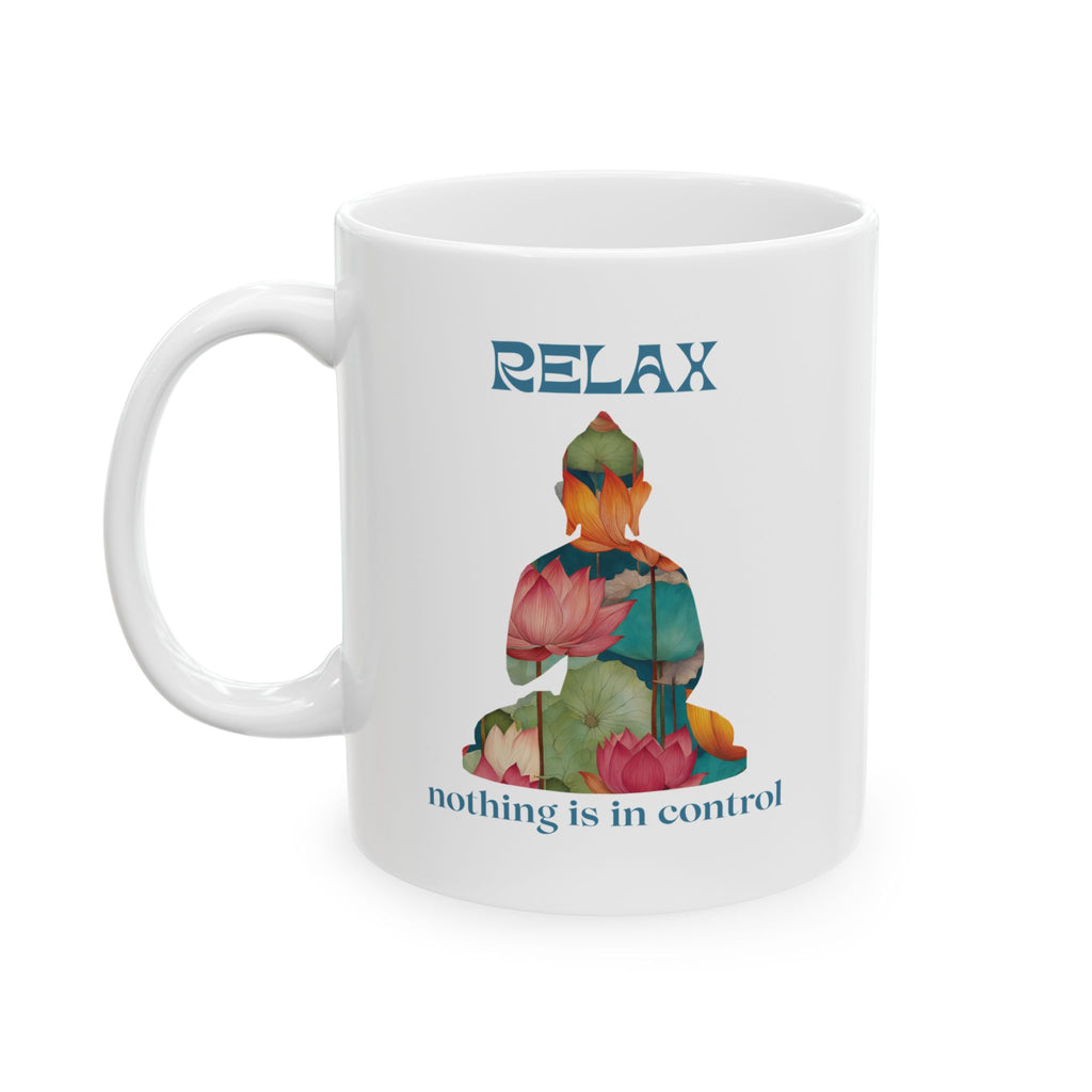 Relax Ceramic Mug | Blue