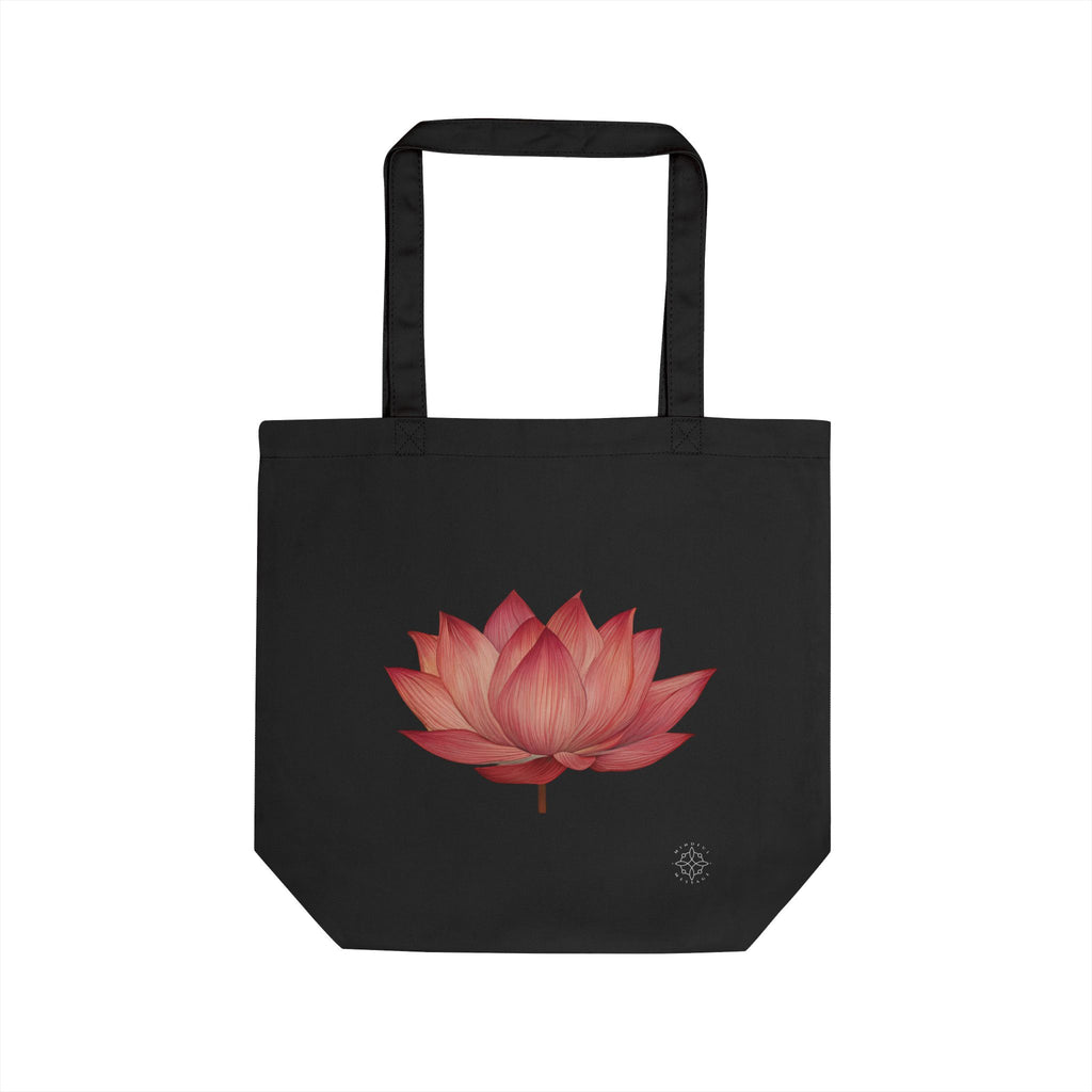 Relax Lotus Eco Tote Bag | Mindful Message