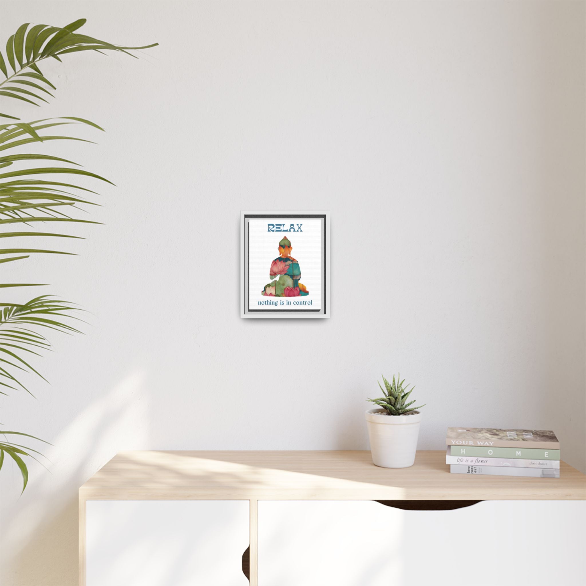 Relax Mindful Messages Canvas Art